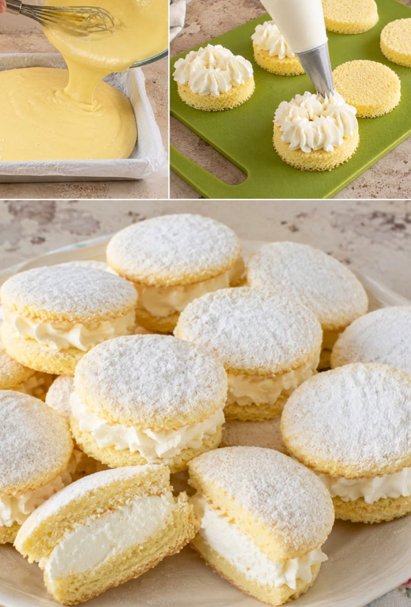 Mini Paradise Cakes: Soft Italian Delights with Mascarpone Cream