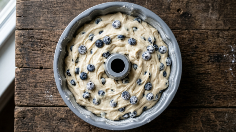 Classic Blueberry Bundt Cake – Moist & Easy Recipe
