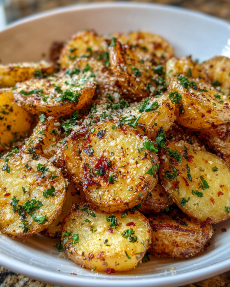 Air Fryer Sliced Potatoes