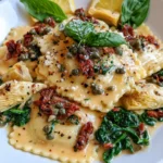 Italian Ravioli with Spinach