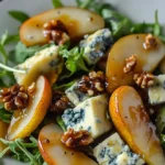 Caramelized Pear and Blue Cheese Salad