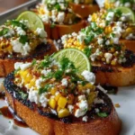 Easy Charred Corn Crostini for a Light Lunch