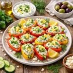 Greek-Inspired Bell Pepper Bites