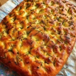 Herb Focaccia with Sea Salt