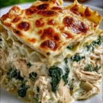 High-Protein Spinach & Artichoke Chicken Casserole