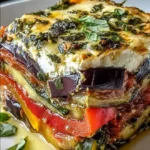 Layered Mediterranean Vegetable Lasagna with Creamy Ricotta