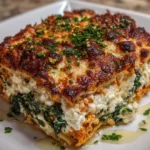 Roasted Pumpkin & Kale Lasagna with Whipped Ricotta, Pistachios & Maple Honey Glaze