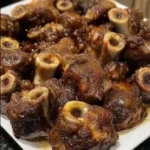 Jamaican Oxtail with Butter Beans