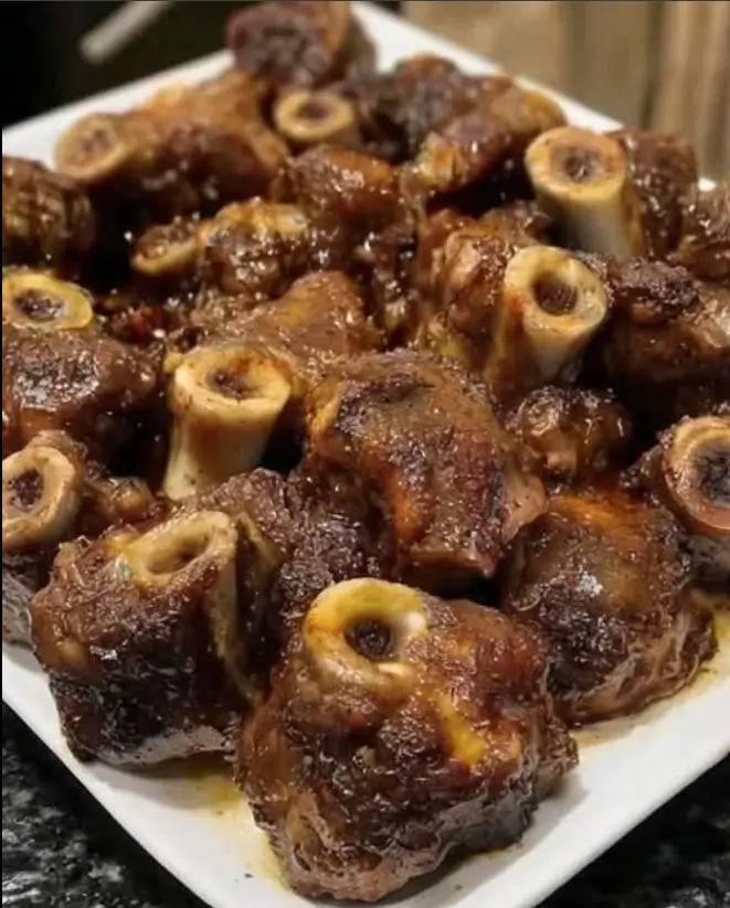 Jamaican Oxtail with Butter Beans