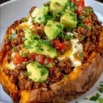 Cozy Taco Turkey & Cottage Sweet Potato Boats