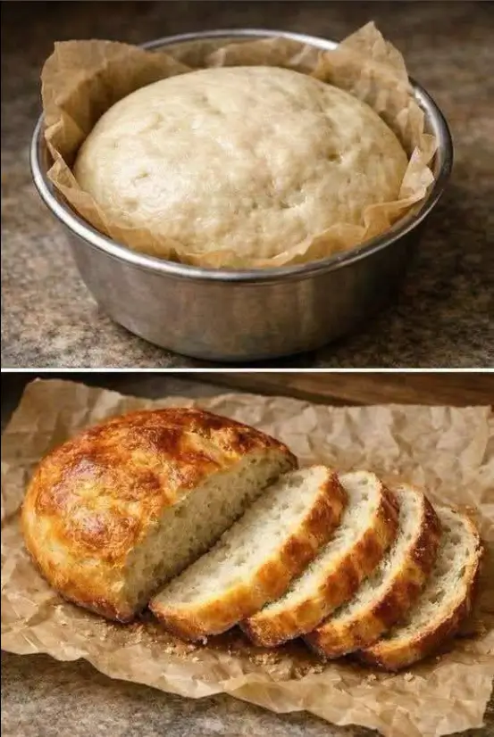 Easy Homemade Rustic Bread