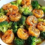 Garlic Butter Shrimp & Broccoli Skillet
