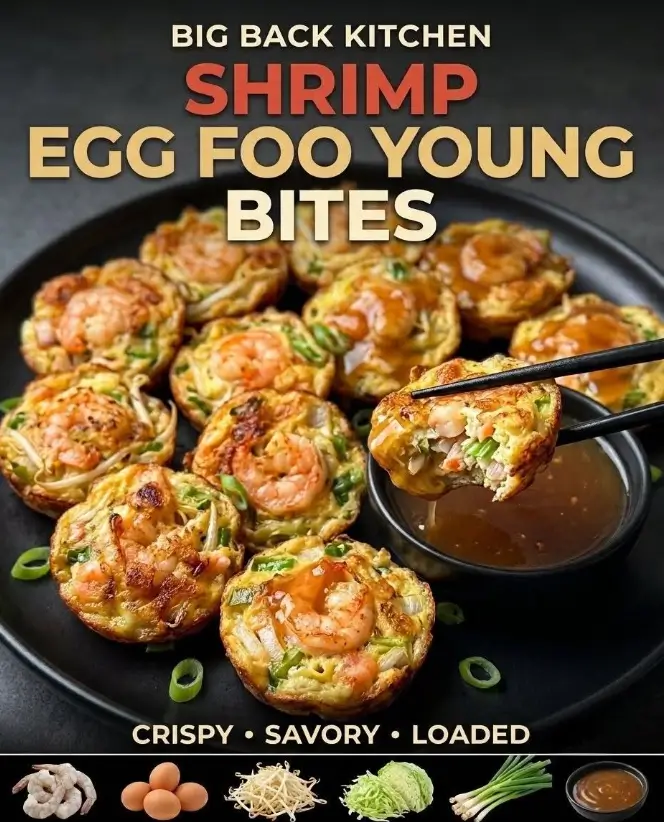 Shrimp Egg Foo Young Bites
