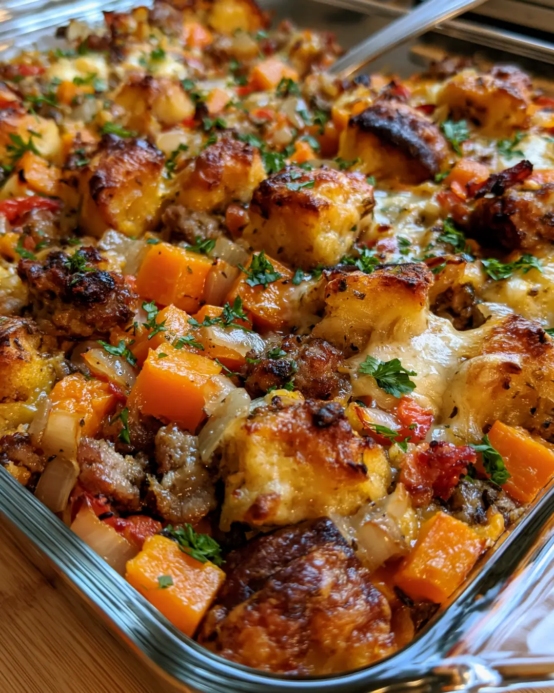 Apple, Butternut & Sausage Dressing