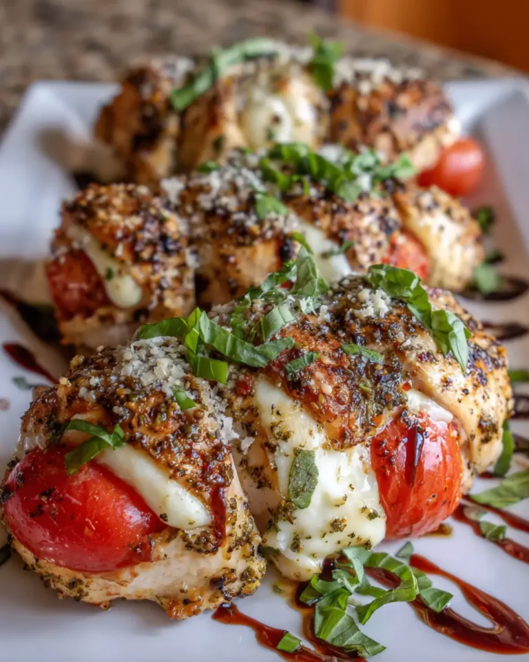 Caprese Stuffed Chicken Breast