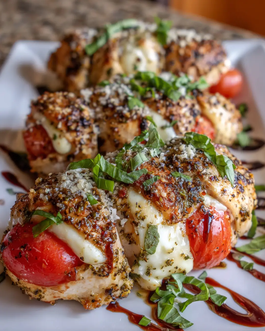 Caprese Stuffed Chicken Breast