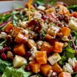 Chopped Autumn Salad with Apple Cider Dressing