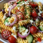 Easy Greek Pasta Salad