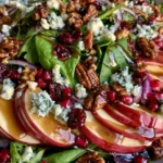 Autumn Harvest Honeycrisp Apple and Bleu Cheese Salad