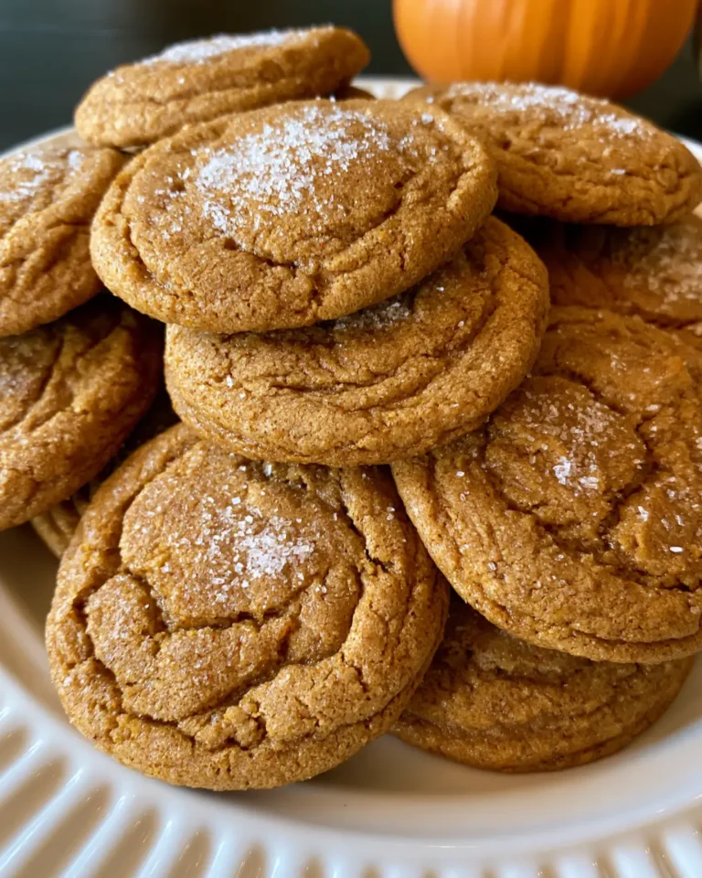 Chewy Brown Butter Maple Pumpkin Cookies