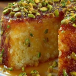 Flourless Orange Pistachio Cake