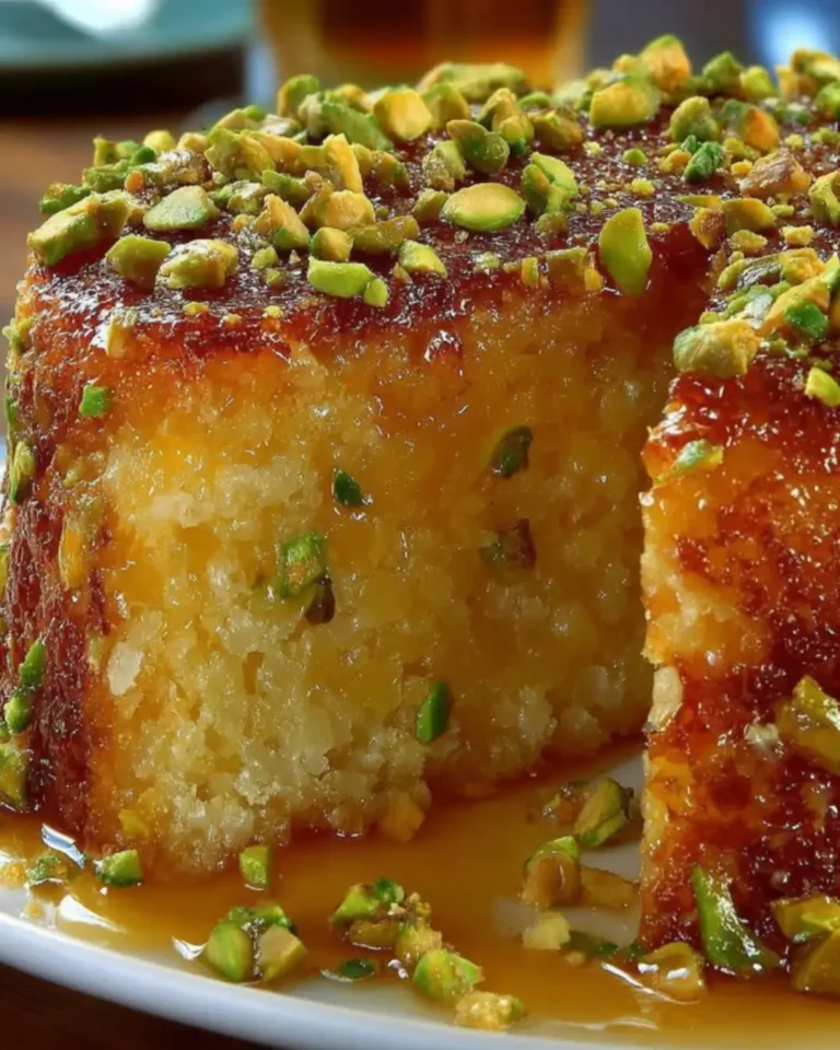 Flourless Orange Pistachio Cake